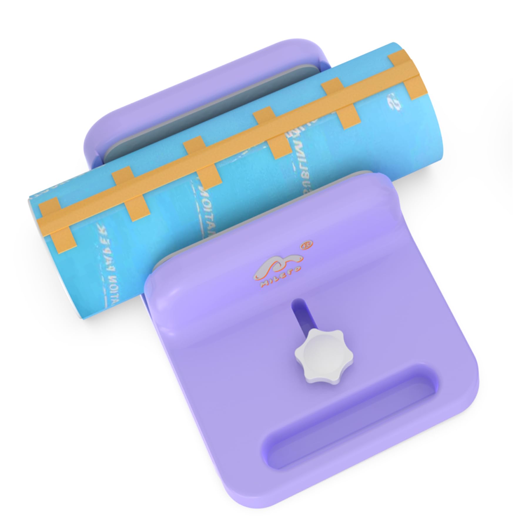 MiLefo Adjustable Tumbler Clamp for Sublimation, Cup Cradle for Crafting Tumblers, Sublimation Cup Holder Clamp for 20oz 30oz Cups, Mug Clamps for Sublimation, Tumbler Wrapper (Purple)