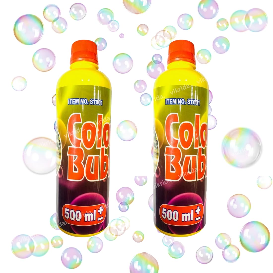 VikriDA Bubble Liquid Solution Refill for Bubble Gun & Bubble Machines for Bubble Toys 500 ML (Pack of 2) Bubble Bottle (B08MC7CXVV) Amazon Price History, Amazon Price Tracker