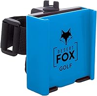 Vista 2 de DESERT FOX GOLF Phone Caddy – Adjustable Golf Cart Phone Holder with Secure Strap for Hands-Free GPS & Golf Apps – Universal Fit