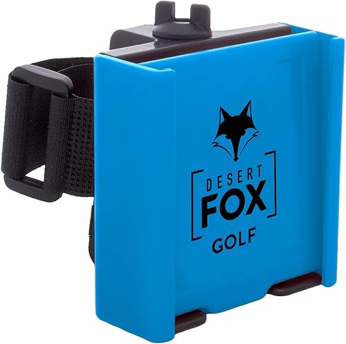 Miniatura 2 de DESERT FOX GOLF Phone Caddy – Adjustable Golf Cart Phone Holder with Secure Strap for Hands-Free GPS & Golf Apps – Universal Fit