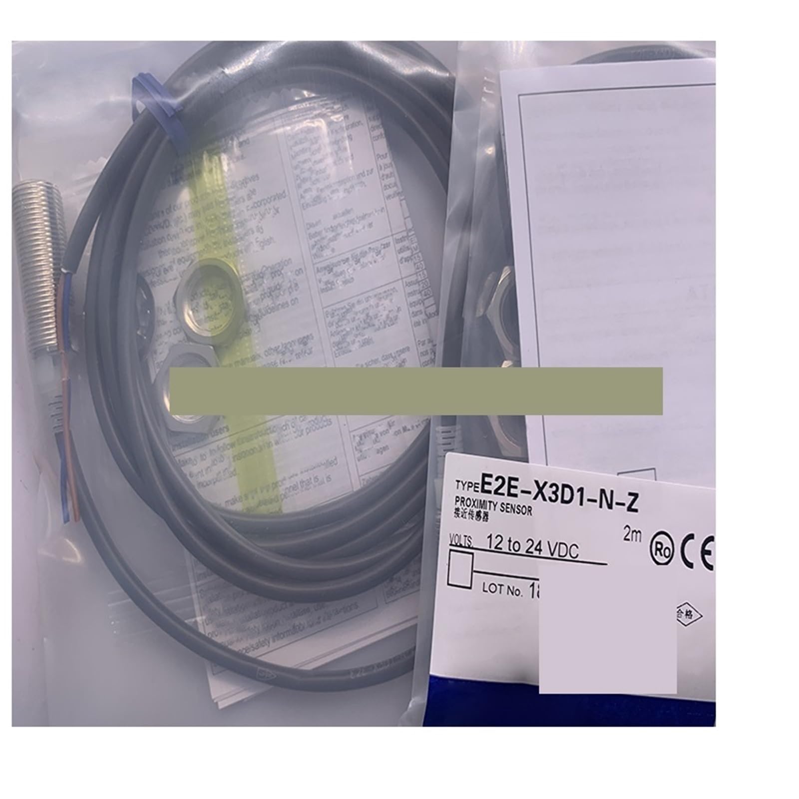 QAZXSEMUI 1pcs Sensor E2E-X3D1-N E2E-X3D1-N-Z E2E-X7D1-N E2E-X8MD1(E2e-x3d1-n)