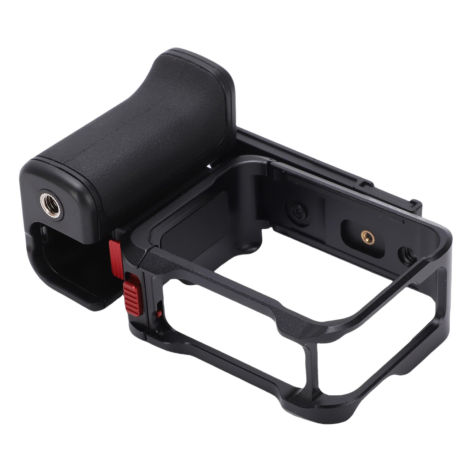 Sxhlseller Kit Street Grip per Ace Pro 1 2, Gabbia per Action Camera in Lega di Alluminio con Impugnatura Antiscivolo, Supporto per Slitta Fredda per Luce e Microfono, Design Modulare per la