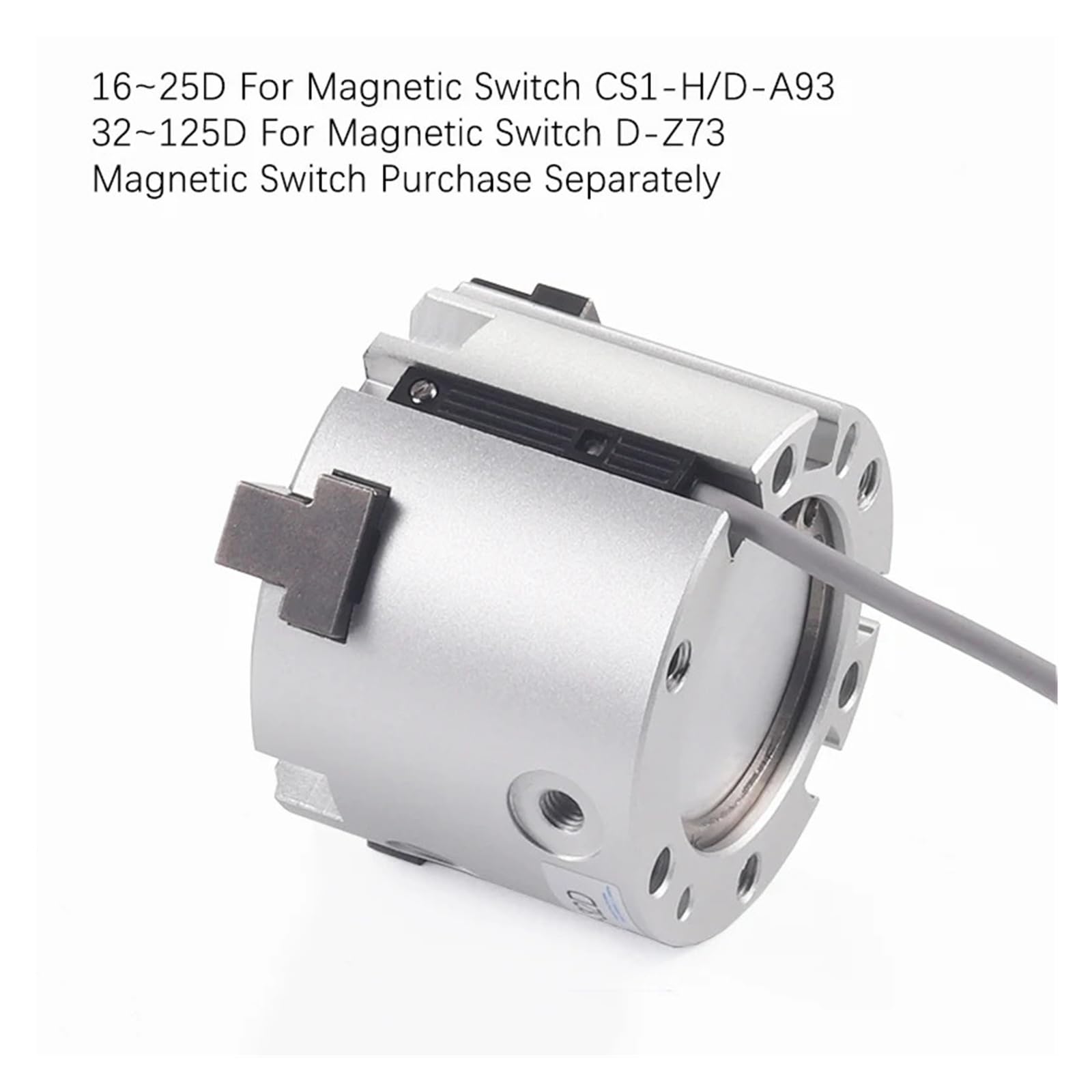 Préhenseur rotatif pneumatique MHS2 16D/20D/25D Double effet