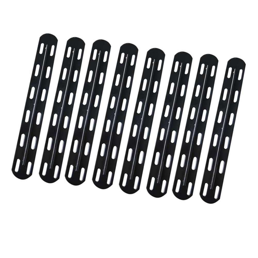 8 conectores planos de hierro, 350 x 40 x 2,75 mm, placa perforada de metal, conector de madera, placa de conexión, placa de conexión, placas de conexión, placas de conexión, conector de acero, chapa