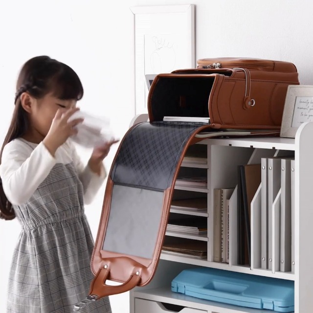 Amazon.co.jp: RASIK ランドセルラック 収納 約幅64.5cm ナチュラル