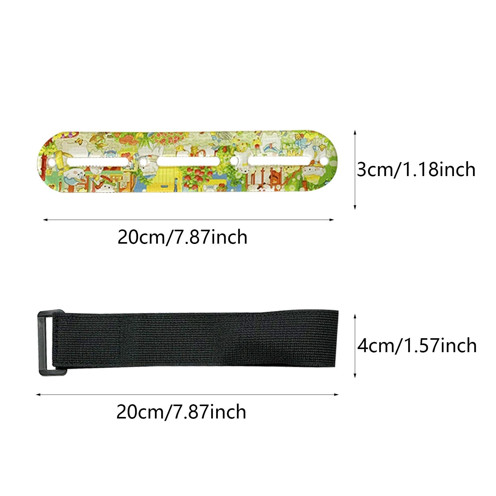 Kit De Pinzas Para Tensar Lienzos De Punto De Cruz - Incluye 4 Clips, 4 Correas, Tornillos Y Destornillador, Material Acrílico