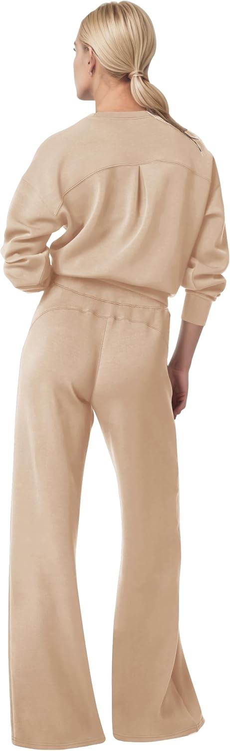 COCOMARTS Womens 2 Piece Lounge Sets Wide Leg Tracksuit Casual Sweatsuits Matching Set 2025 Fall Clothes Trendy Outfits - Image 5