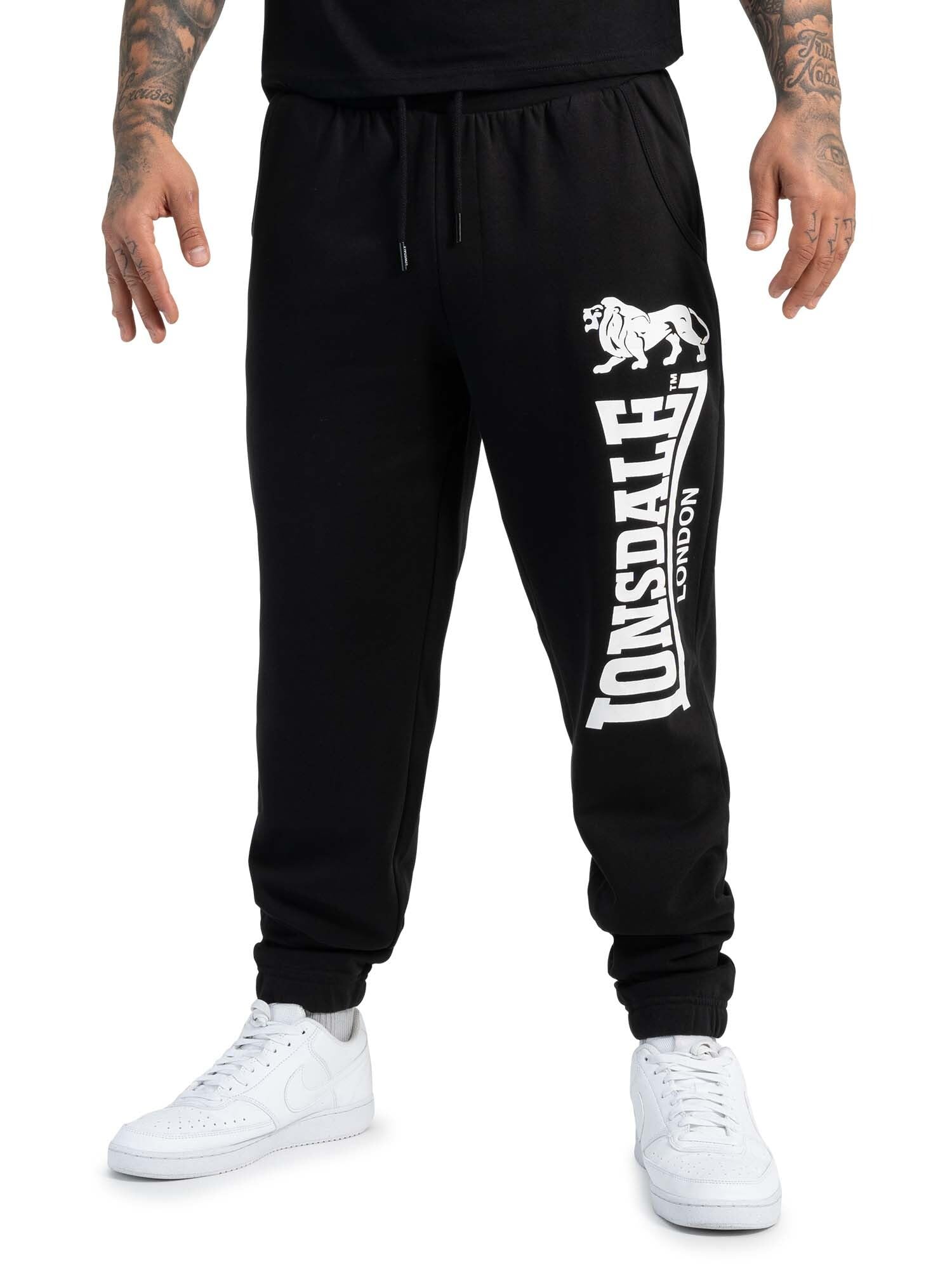 Lonsdale Ockle Men's Jogging Bottoms Black