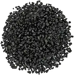 Cascalho de Areia preta para decoração de aquário 5kg Substrato aquário plantado