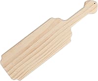 BATTIFE 15 Inch Unfinished Pine Wood Greek Sorority Fraternity Paddle - Smooth DIY Frat Paddle for Carving