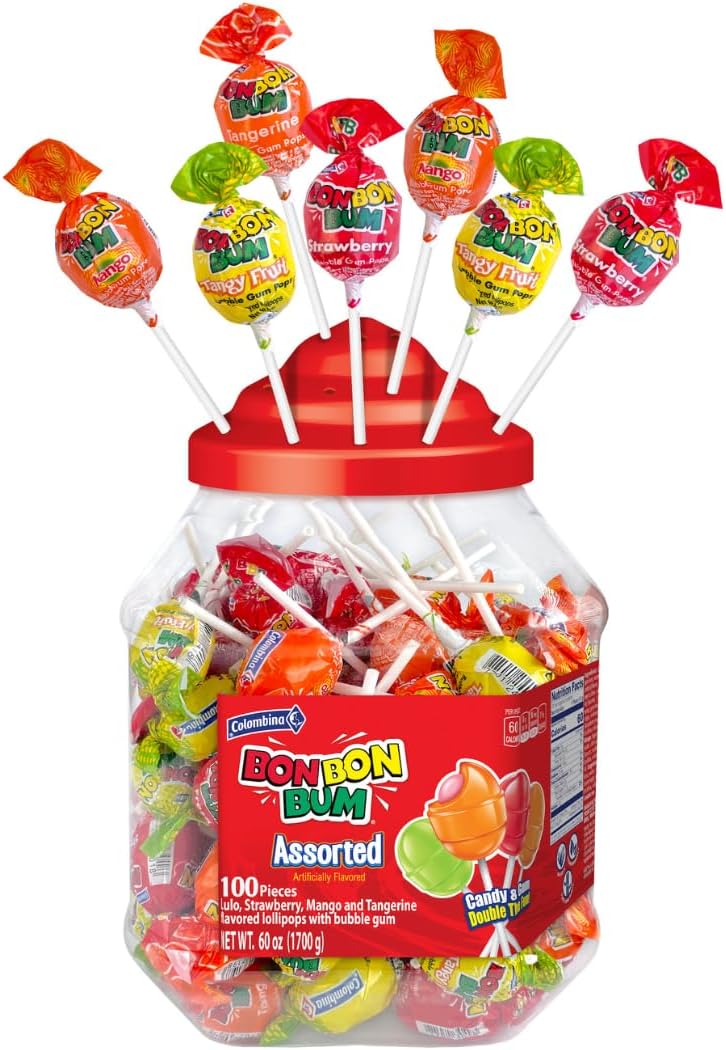 Colombina Bbb Assorted Bubble Gum, 1.7 kg