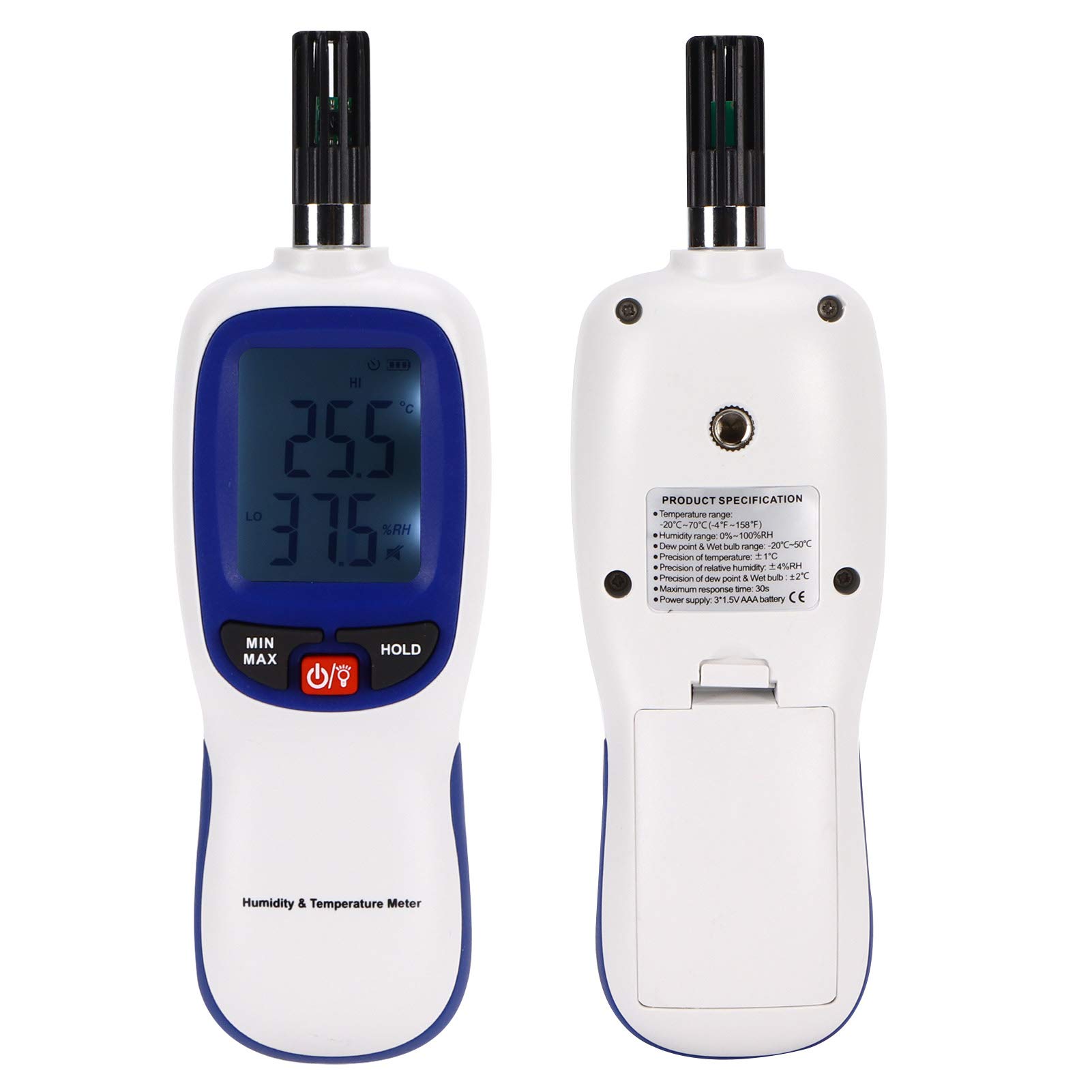 WT83B Termometr Pokojowy Miernik Wilgotności Miernik Temperatury i Wilgotności Bluetooth Miernik Temperatury i Wilgotności Podświetlenia LCD