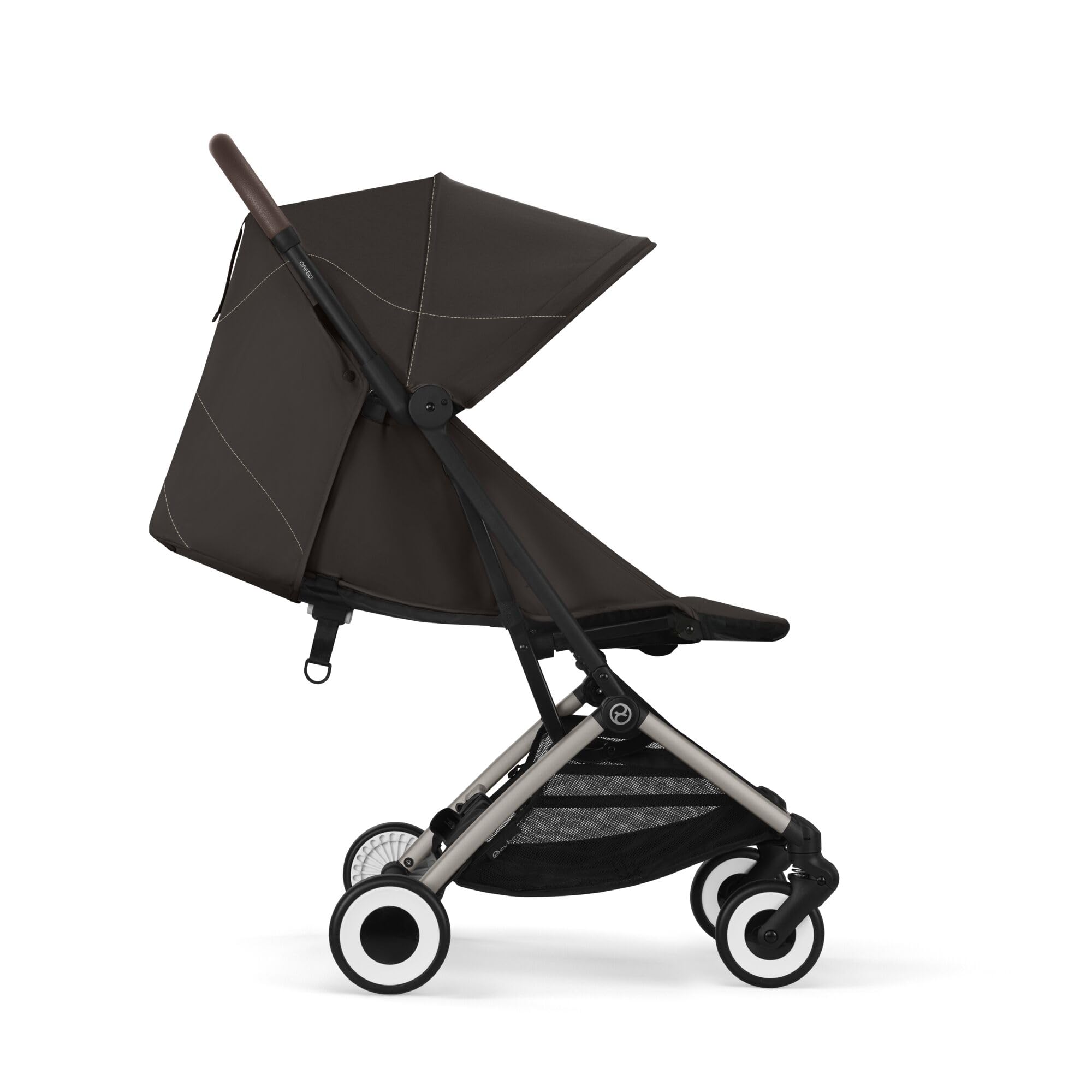 CYBEX - Poussette ultra compacte et confortable - ORFEO - 4 roues - Chocolate Brown