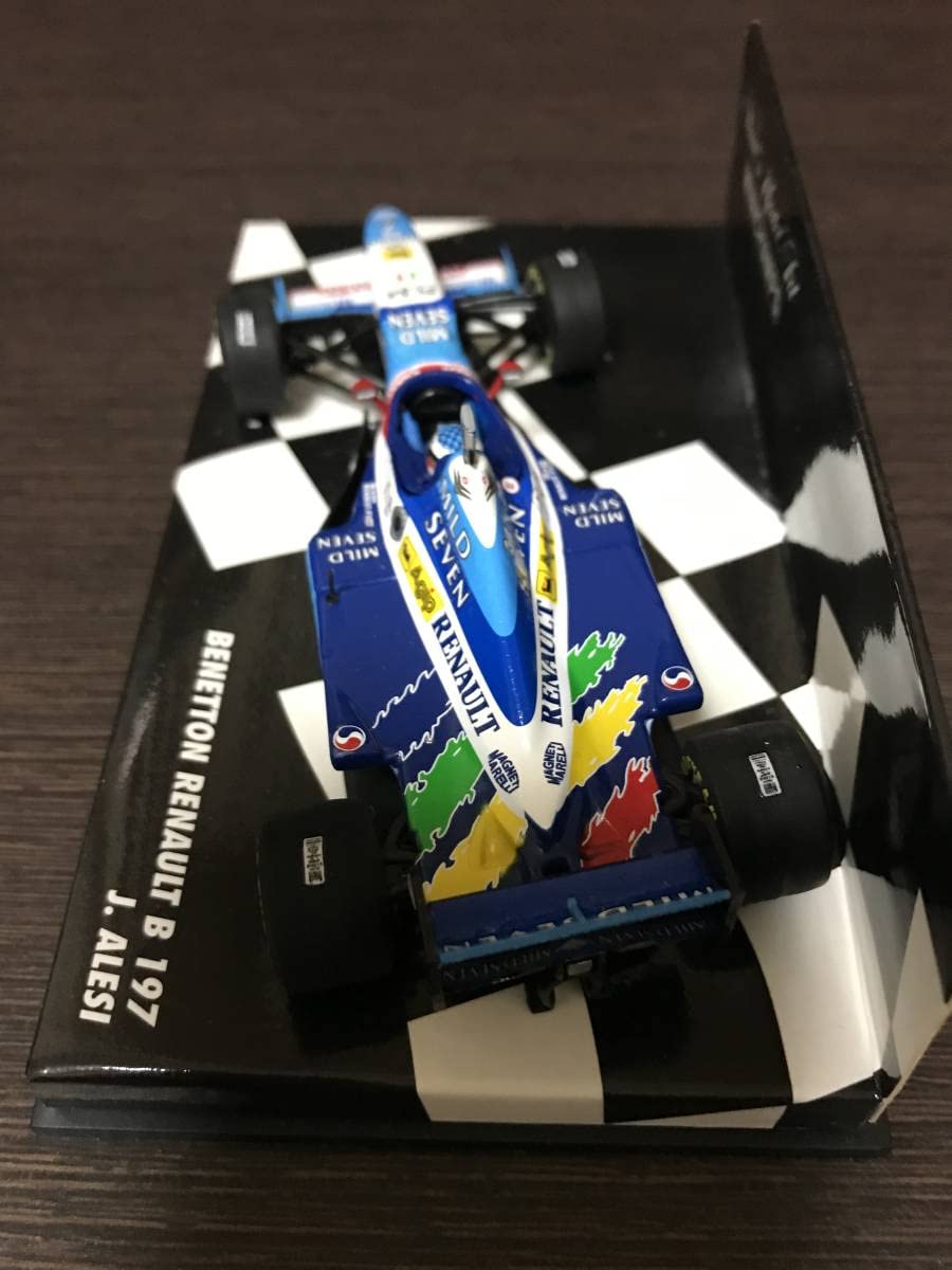 Amazon | 1/43 MINICHAMPS 【MILD SEVEN】 ベネトン・ルノー B197#7 J