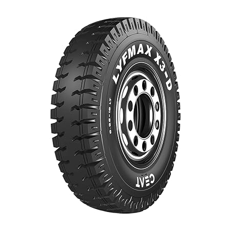 Ceat 8.25-16-LYFMAX X3-D , Tube type 4 Wheeler Tyre