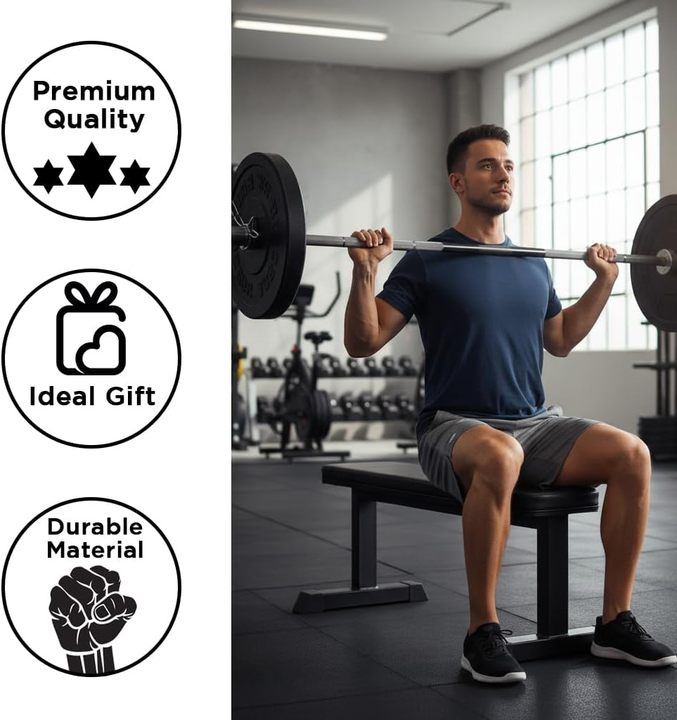 Champion Olympic BAR 1000 LB Black W/Chrome Sleeve