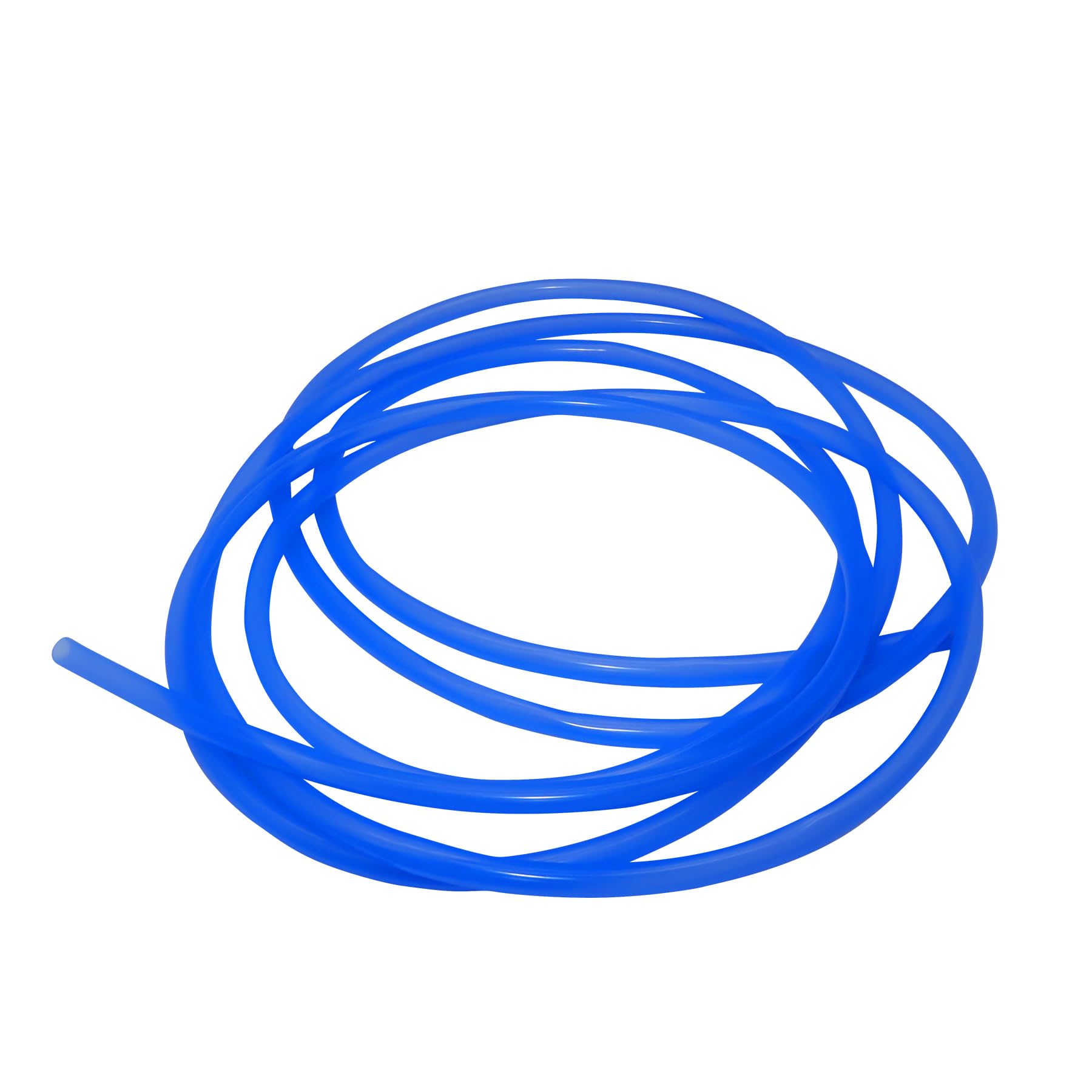 iMeistek Flexible Silicone Tube, 5mm ID X 8mm OD 4M Silicone Tubing Water Air Hose Pipe for Pump Transfer Blue