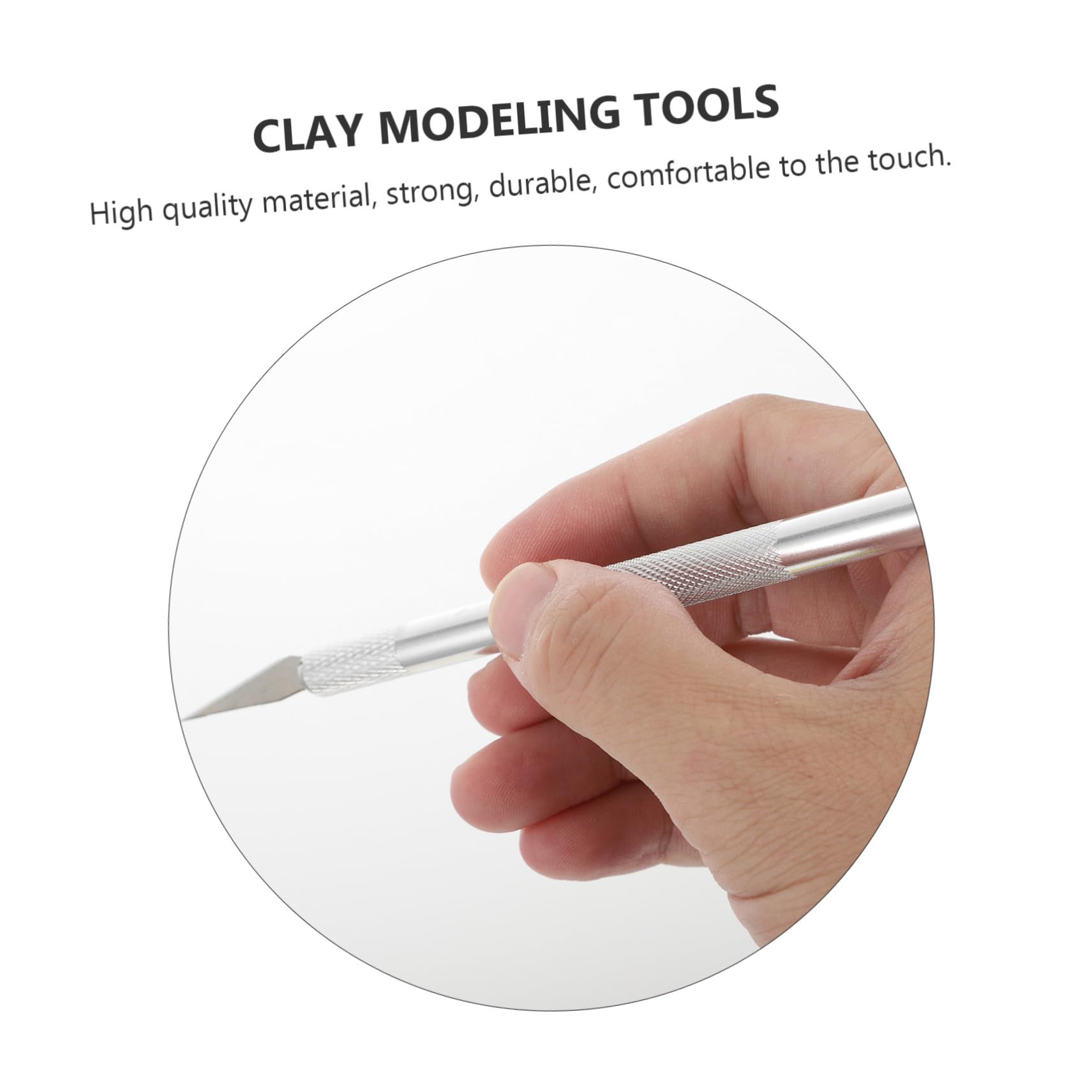 Hohopeti 1Set Clay Sculpting Tools for Durable Modeling Tools for Creative Handicraft Lightweight and Portable Clay Carving Accessories