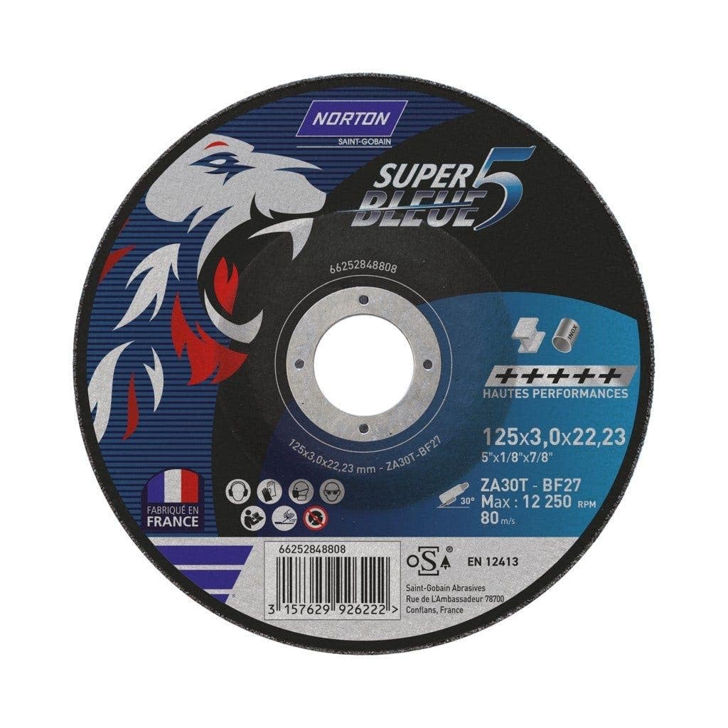 Boîte de 10 disques Super Bleu - Forme T41-66252845455