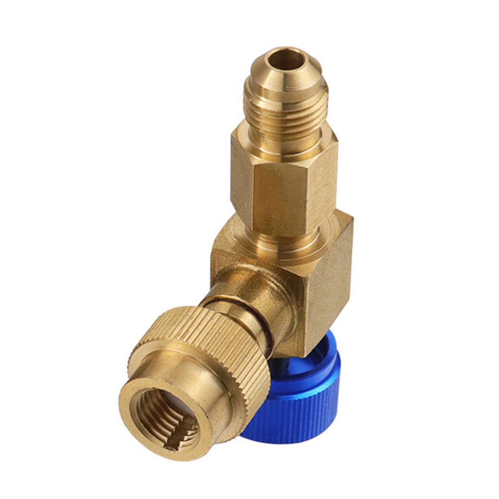 Kalttoy Twenty Two Industrial Brass Refrigeration Tool Leak Resistant Construction R22 R410 For Hvac Maintenance Applications Air Conditioning Fitting