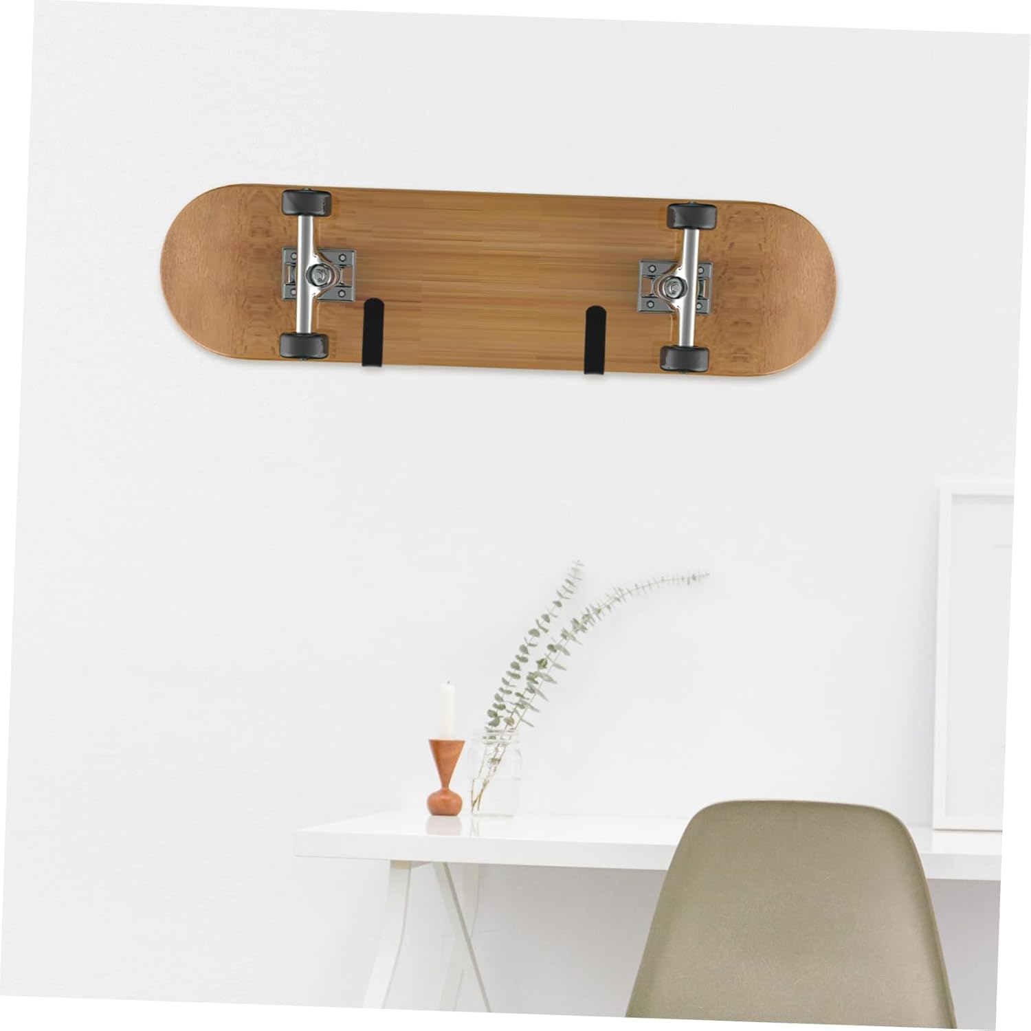 Mipcase 10sets Skateboard Wall Hook Storage Hanger Mount for Surfboards and Snowboards Easy to Install for Display