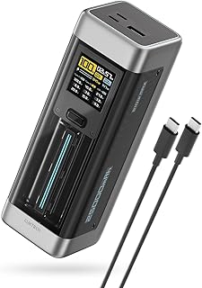 CUKTECH Power Bank 20 25000mAh para Laptop com USB C PD3.1 140W e Tela TFT, 3 Portas de Bateria Externa com Carregamento Rápido para MacBook Pro/iPad/iPhone 16/15/14/Samsung S24/S23/Xiaomi