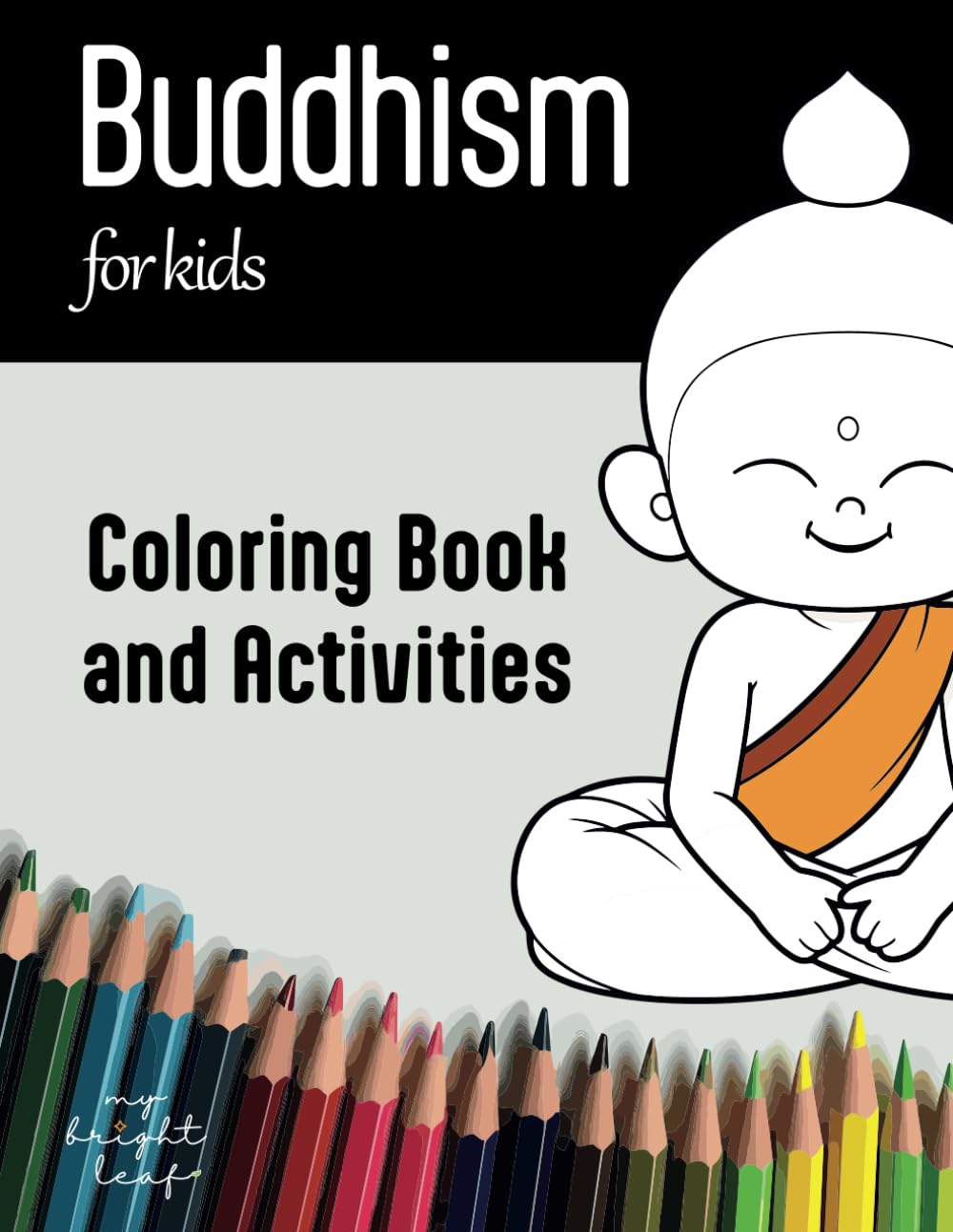 Buddhism for kids: Cute & Simple Coloring Book for Kids