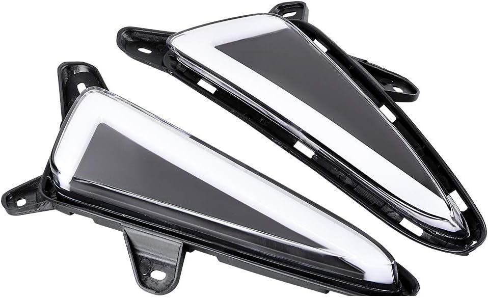 AO Front Turn Signal Lights Integrated DRL Driving Lamps Compatible with Toyota C-HR 2016 2017 2018 2019