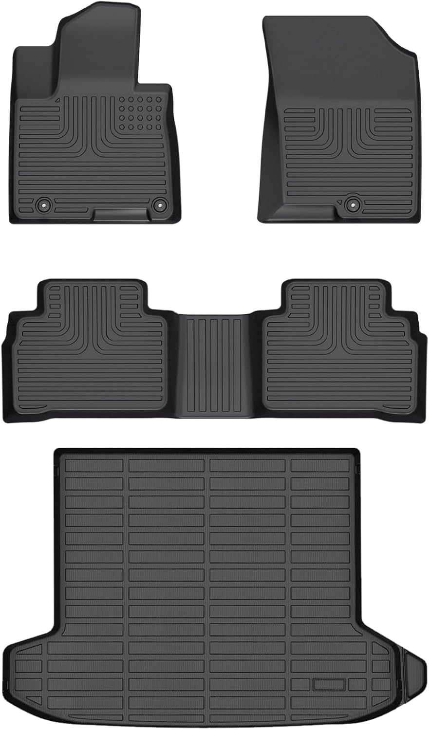 for Hyundai Tucson Floor Mats 2022 2023 2024 2025 All Weather Cargo Liner Car Accessories For Tucson 2022-2025(Gas)