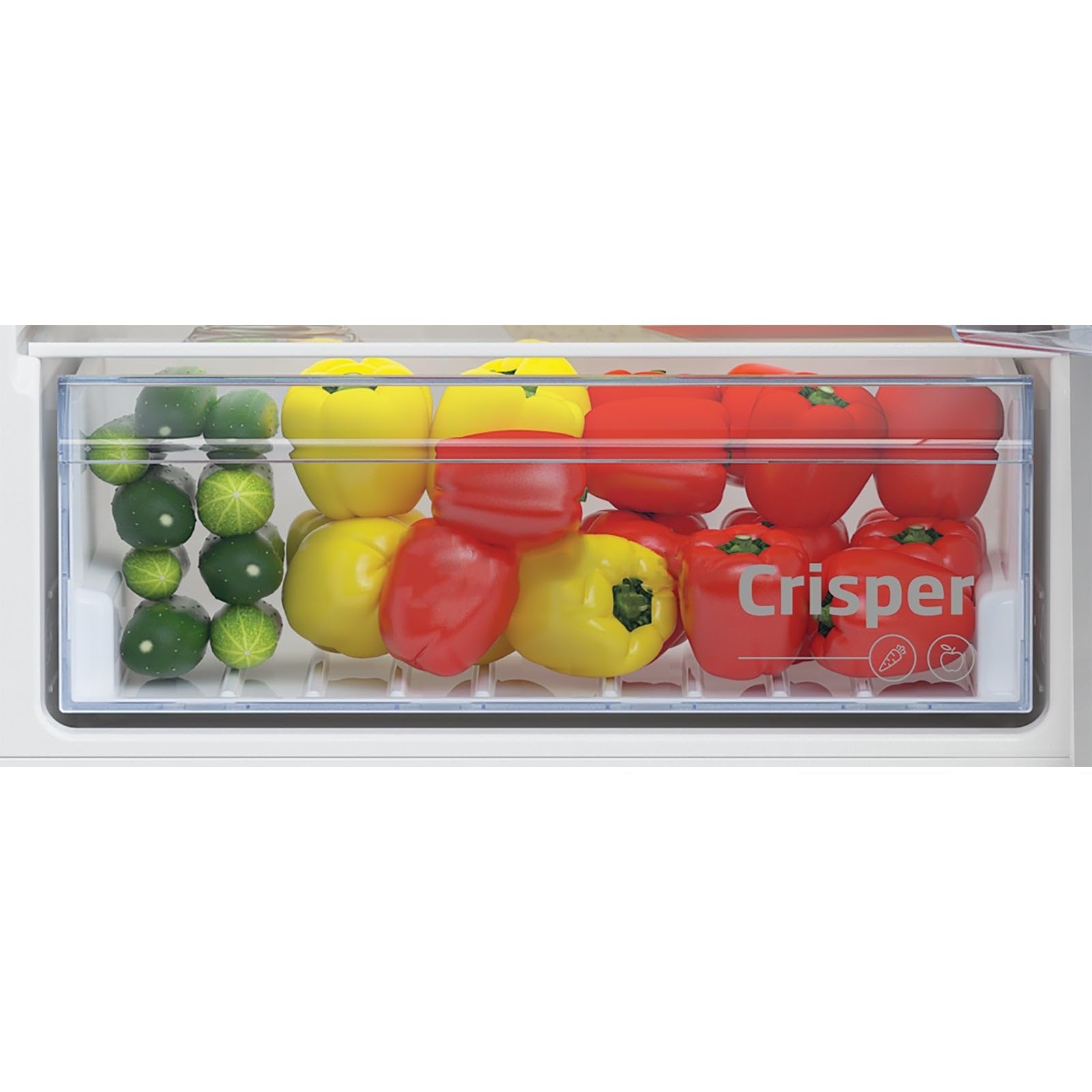 Réfigérateur Combiné Intégrable À Glissières 262l No Frost Blanc - BCHA275K41SN