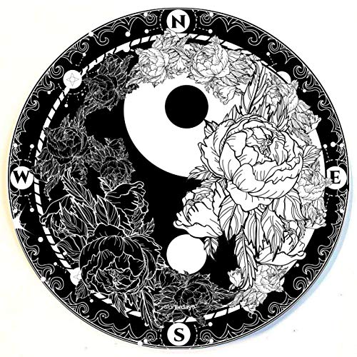 Yin Yang Dab Mat - StonerDays Apparel - Mousepad Style Dab Mat | Dab Pad | Rig Mat | Dab Mat