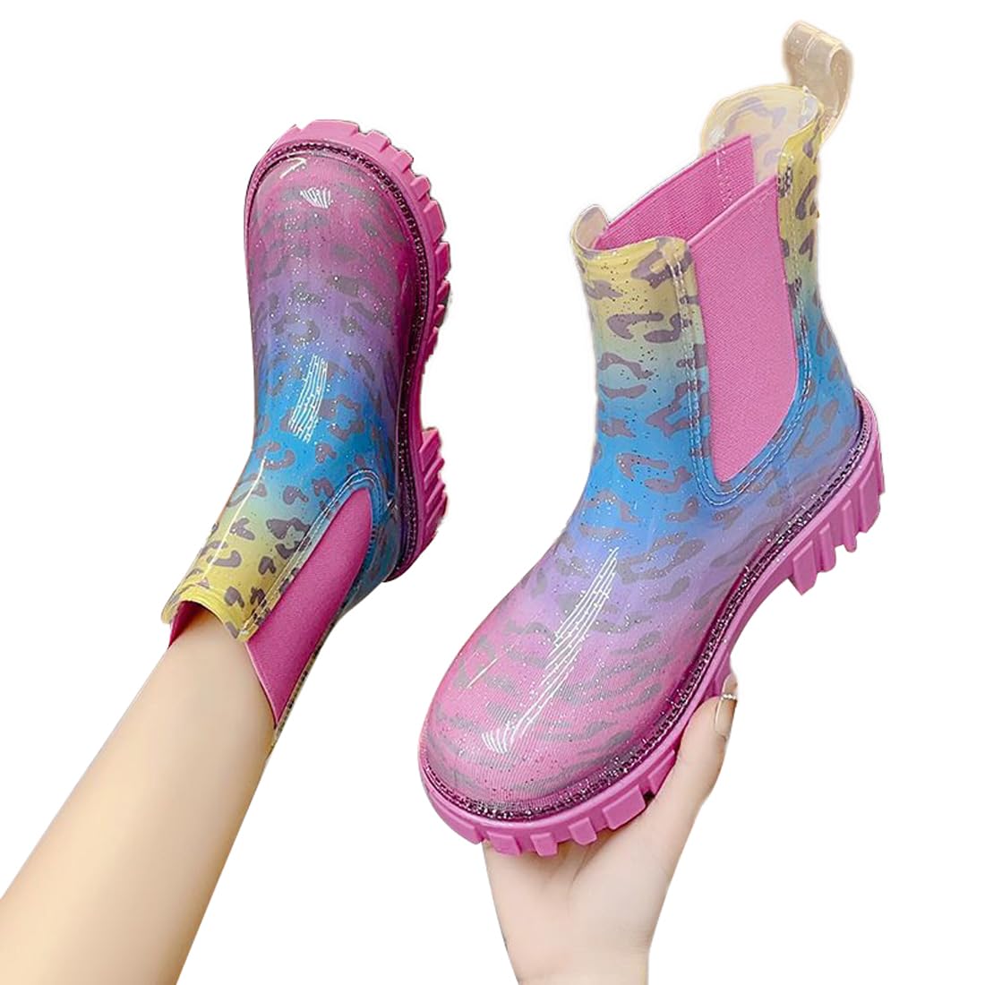 Harssidanzar Damen Chelsea Regenstiefel HL211EU