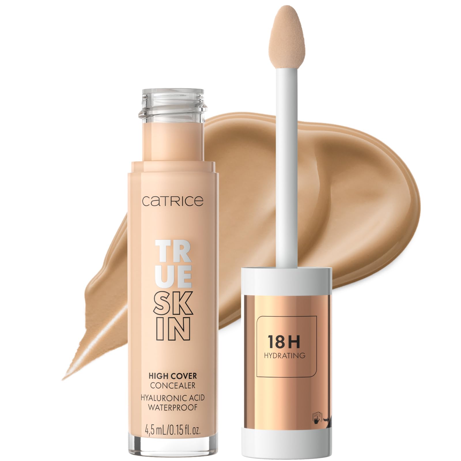 Catrice True Skin High Cover Concealer, anti-spot, moisturizing/hydrating, longlasting, natural, matte (4.5ml)