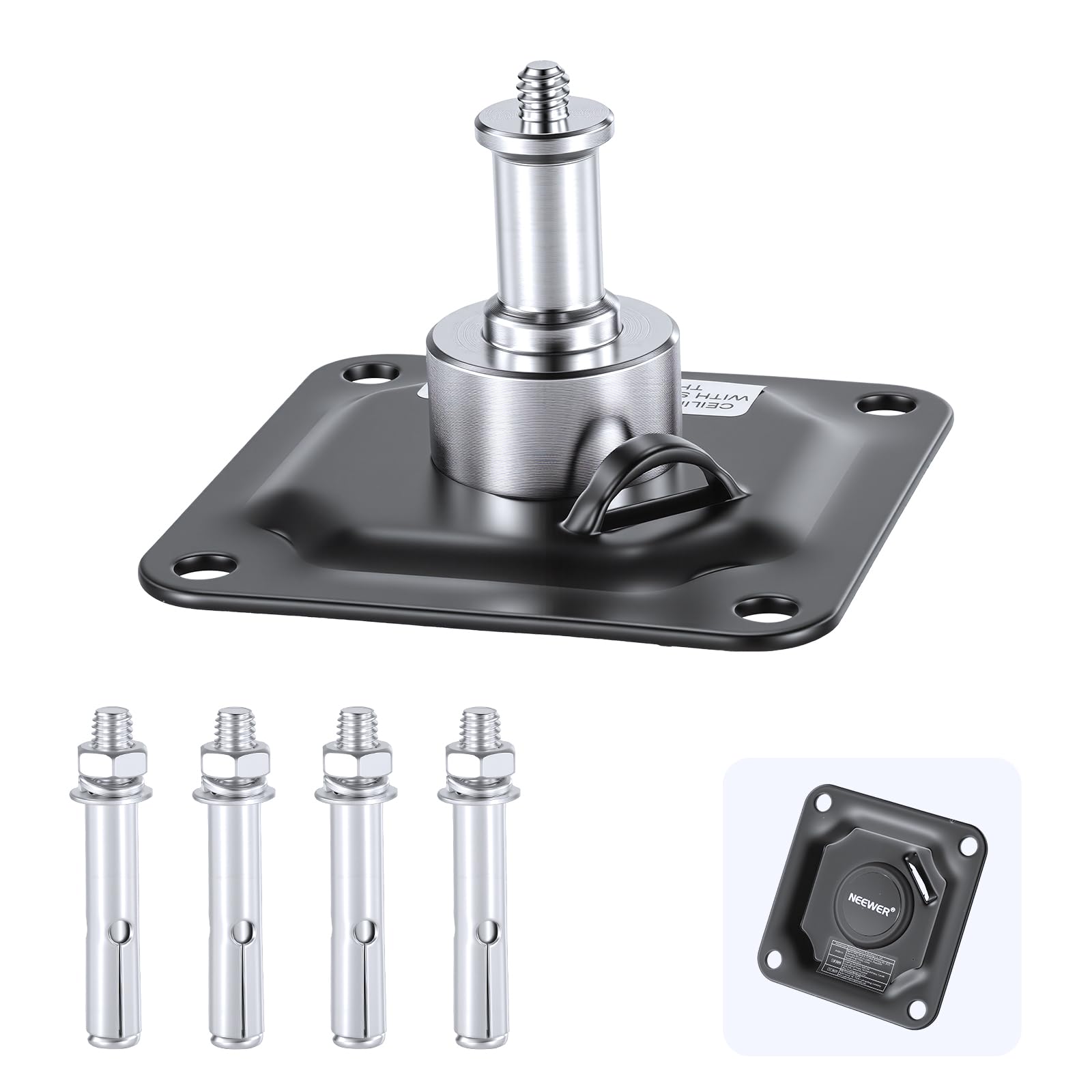 Neewer® Photography Photo Studio Video Wall Ceiling Mount 5/8" Stud with 1/4" Thread