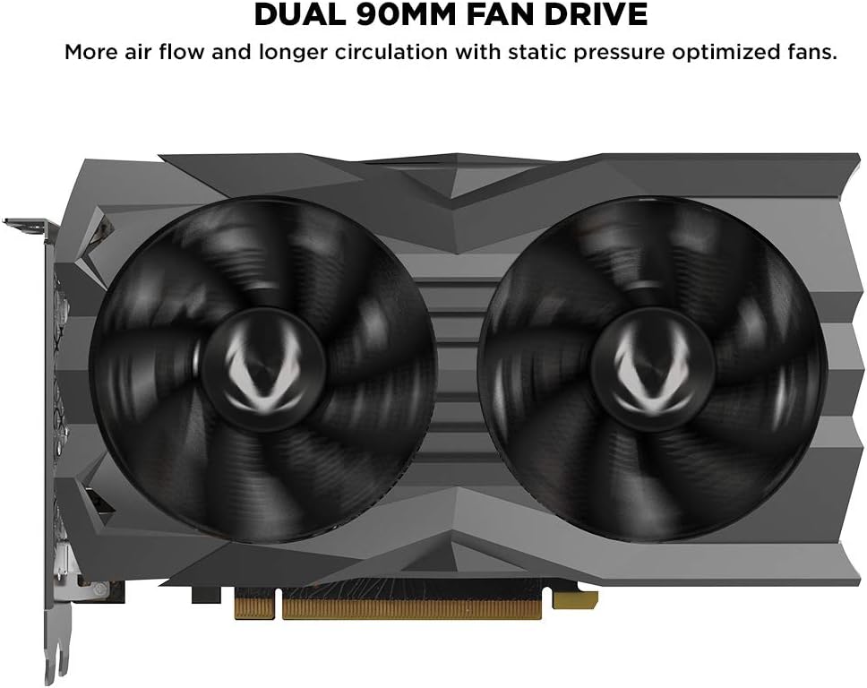 ZOTAC Gaming GeForce RTX 2060 6GB GDDR6 192-bit Gaming Graphics Card, Super Compact thumbnail 4
