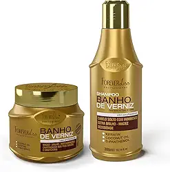 Forever Liss Forever Kit Sh 300Ml+Masc 250G Banho De Verniz