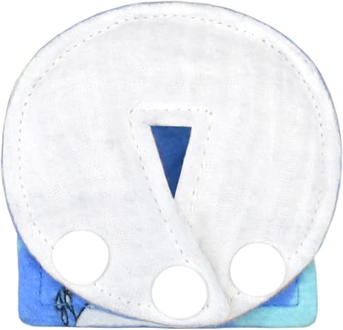 Miniatura 4 de Almohadillas para tubo de alimentación, almohadilla de botón de tubo G con cubierta para tubo G o tubo en J, reutilizable y cómodo, paquete de 7