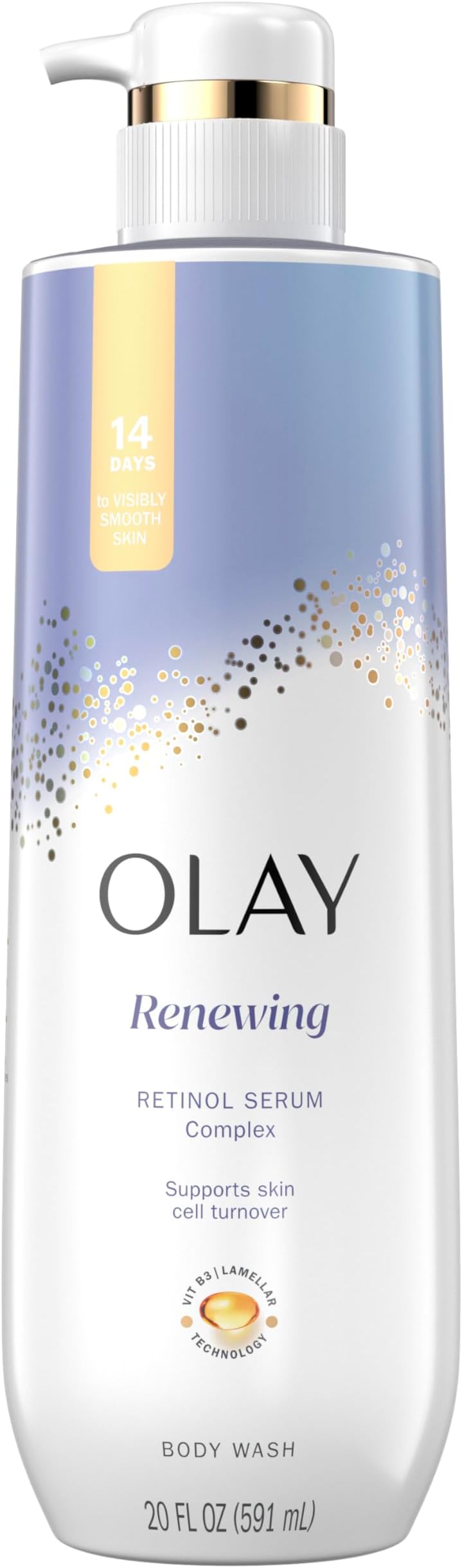 Cleansing & Renewing Nighttime Body Wash, 17.9 fl oz