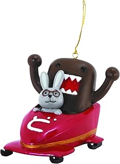 Dark Horse Deluxe Domo and Friends in Bobsled Ornament