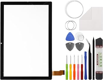 [with Touch Functions] Vvsialeek New Touch Screen Digitizer Replacement for DIALN X10G 10.1" with Specialized Repair Tools Kit.No LCD Screen-with OCA Adhesive