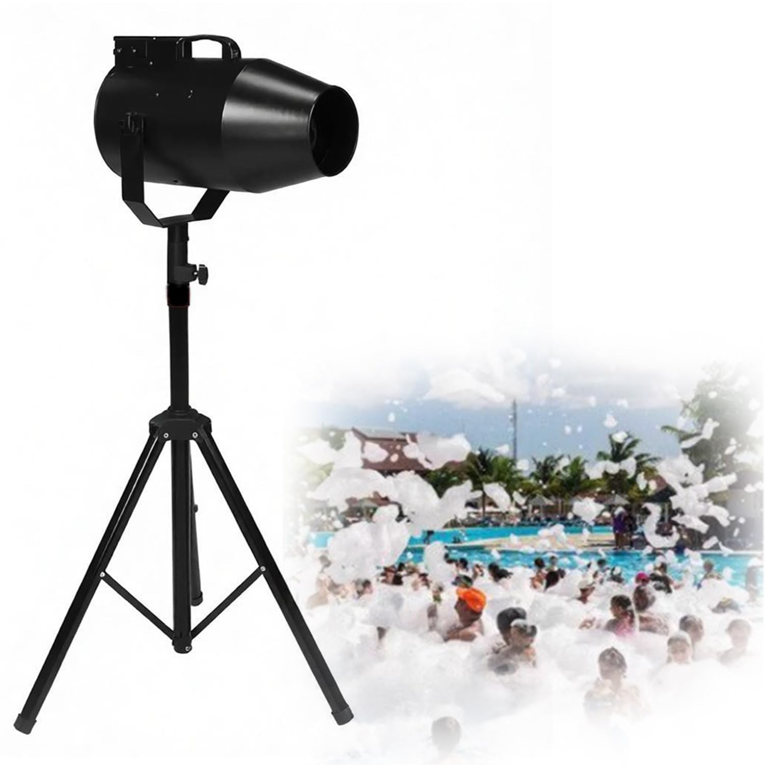 XueFulxion 1000w Waterproof Party Foam Maker, Foam Cannon Covers up to 80㎡