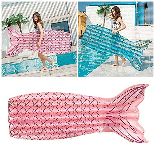 CHAW Rede inflável para piscina, rede inflável multiuso para piscina, lounge, cadeira de piscina par