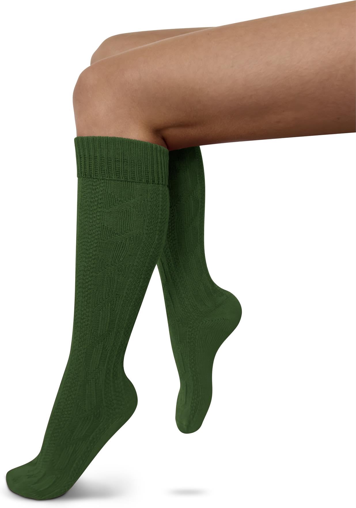 normani Original Trachtensocken Trachten Strümpfe Socken Natur Kniebundstrümpfe Pin Knopf Lang Kurz bis Übergröße