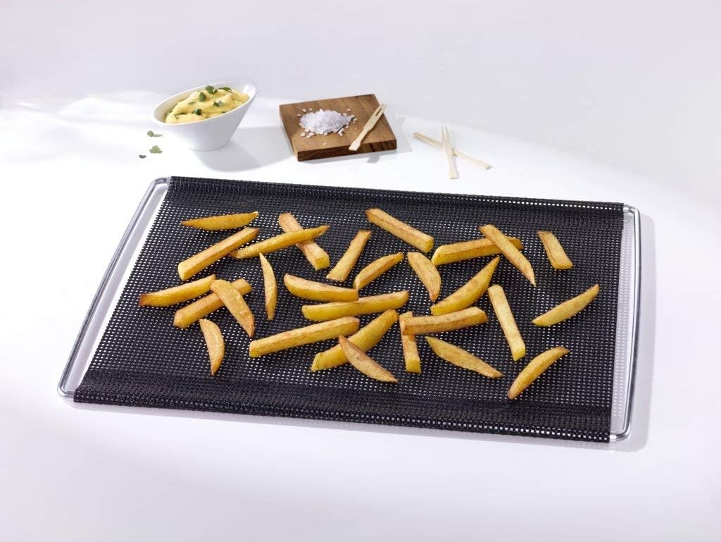 Plaques De Cuisson Antiadhésives Durandal - Set De 2 Plateaux Pour Barbecue | 1,5L Et 3L | Facile à Nettoyer