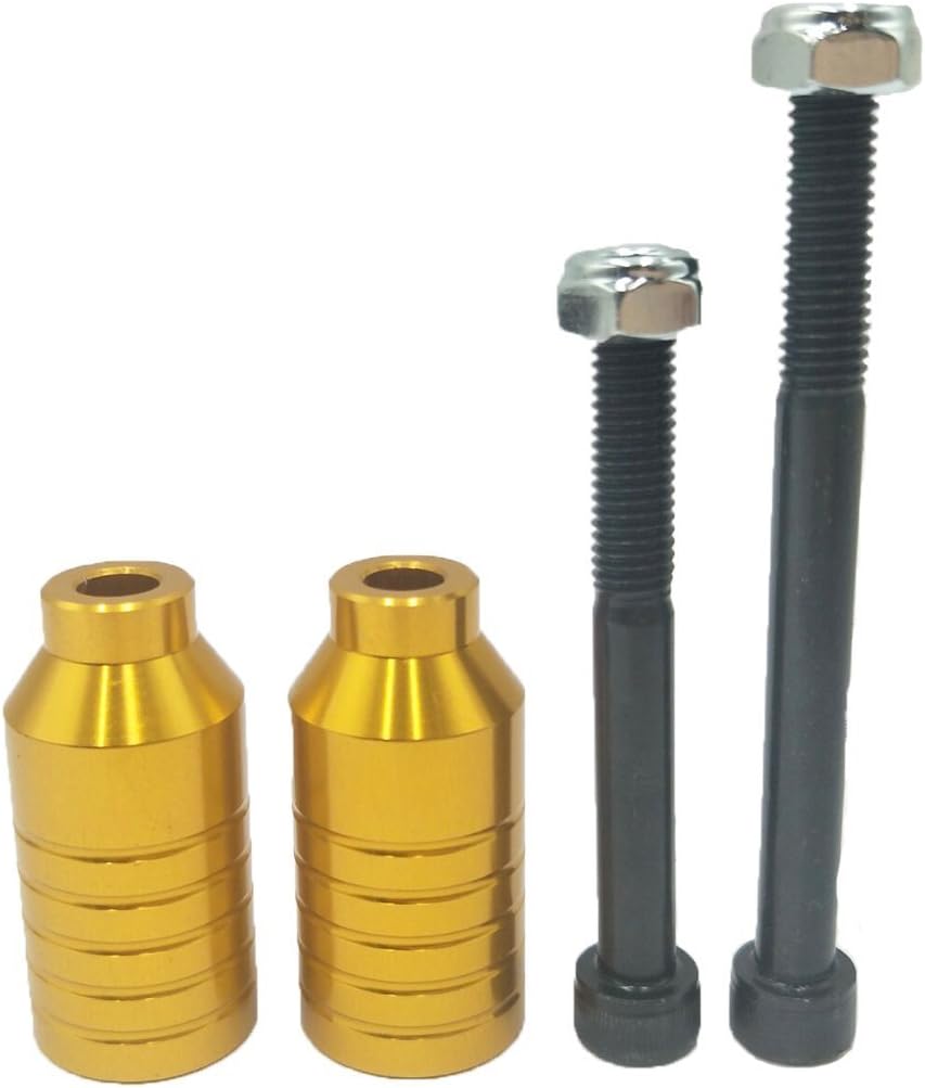 Pro Scooter Pegs CNC Aluminum Pegs for Stunt Scooters with Hardware (A