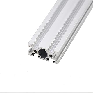 caihv-Linear Rail Durable CNC 3D Printer Parts, 2040 Aluminum Profile Anodized Linear Rail Aluminum Profile 2040 Extrusion 2040 CNC Part, (Color : 100 mm)