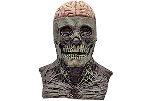 Halloween Face Hugger Mask 3D Skull Mask with Removable Jaw