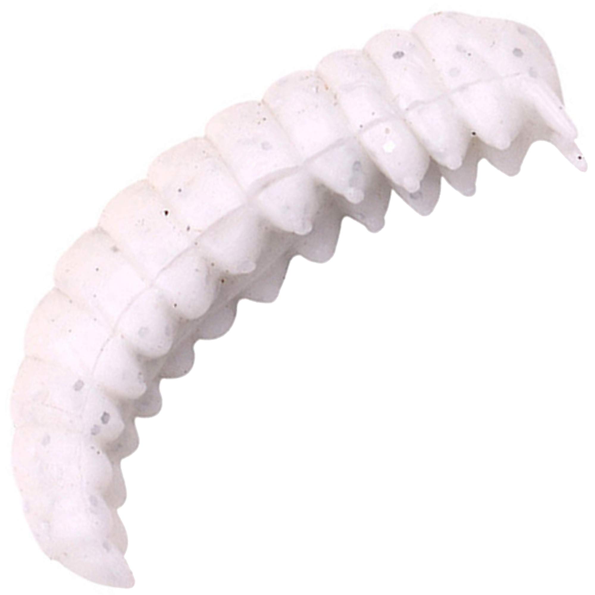Trout Master Real Camola - 8 Artificial Bee Maids for Trout Fishing, Trout Bait, Colour: White