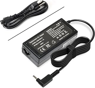65W N15Q8 N15Q9 AC Laptop Adapter Charger Replacement for Acer Chromebook CB3 CB5 CB3-431 CB3-532 15 CB3-131 C731 C720 C720P C740 C738T CB3-111 PA-1450-26 A13-045N2A A01-131 A01-431 Power Supply Cord