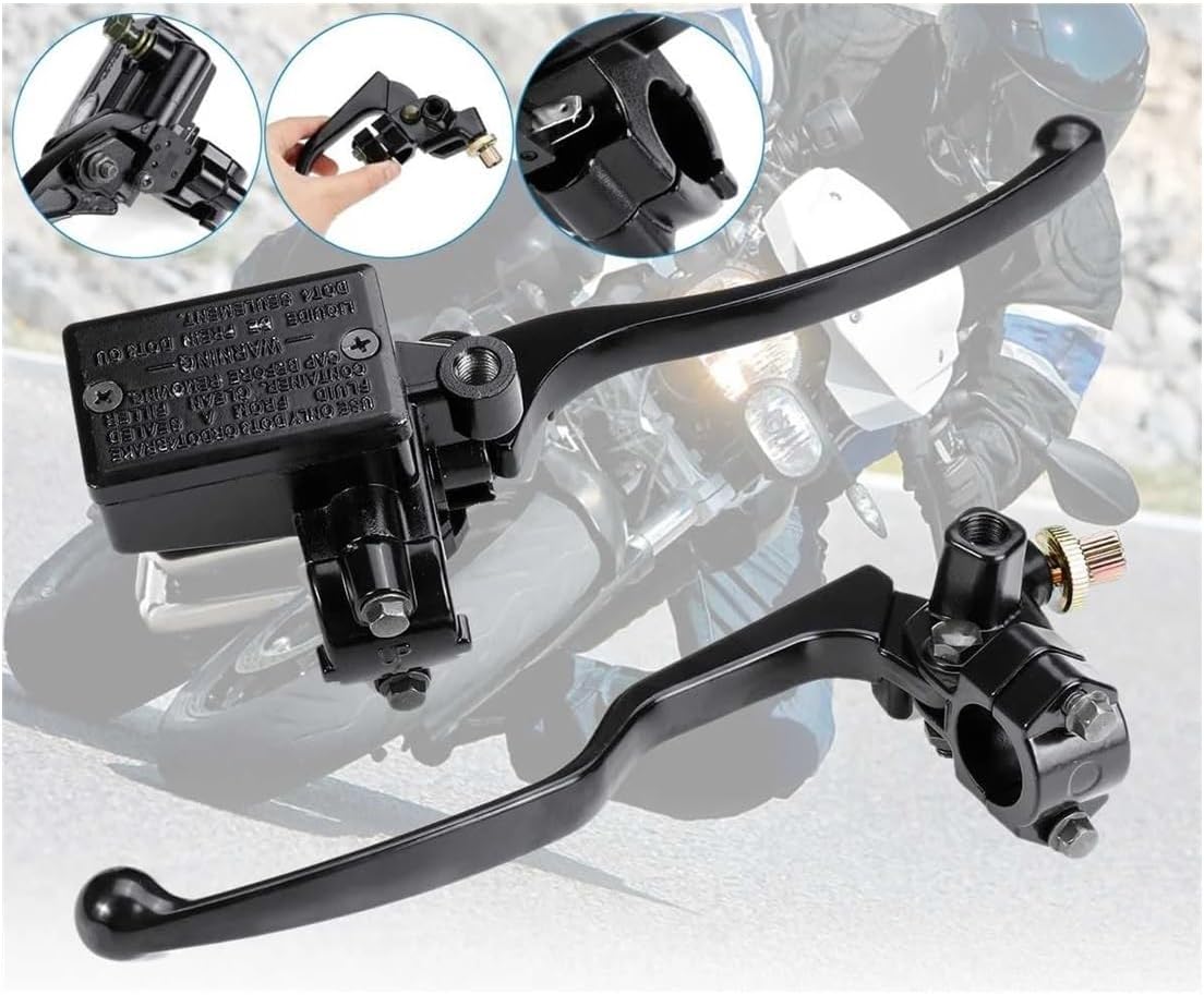 Motorcycle Handlebar LeversLever Pair 22mm Handlebar Left Right Master Cylinder Hydraulic Brake Control Clutch Lever Motorcycle for CR CRF XL XR